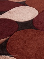 Romy Jive Red Rug - Thumbnail - 5