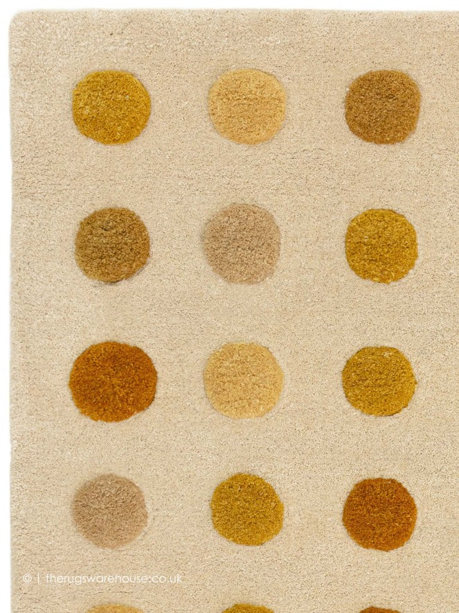 Dotty Gold Rug - 4