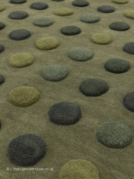 Dotty Green Rug - Thumbnail - 3