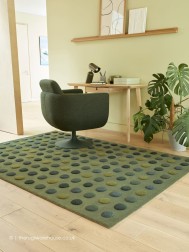 Dotty Green Rug - Thumbnail - 2