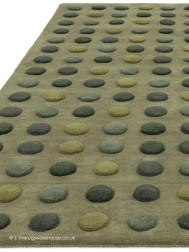 Dotty Green Rug - Thumbnail - 6