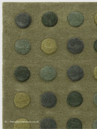 Dotty Green Rug - Thumbnail - 4