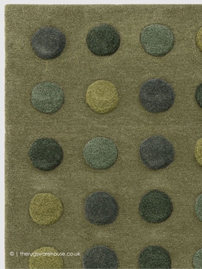 Dotty Green Rug - 4