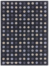 Dotty Navy Rug - Thumbnail - 8