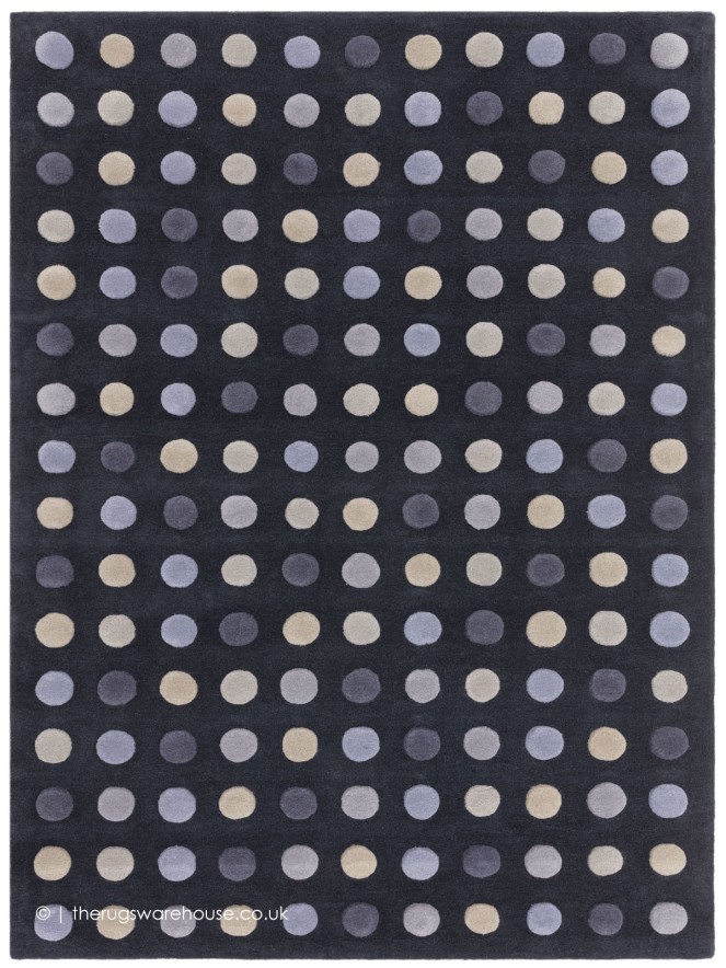 Dotty Navy Rug - 8