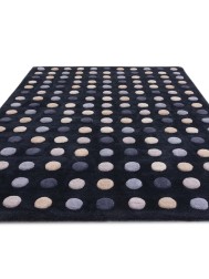 Dotty Navy Rug - Thumbnail - 7