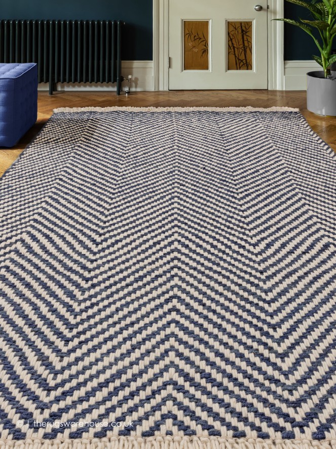 Vigo Navy Rug - 2