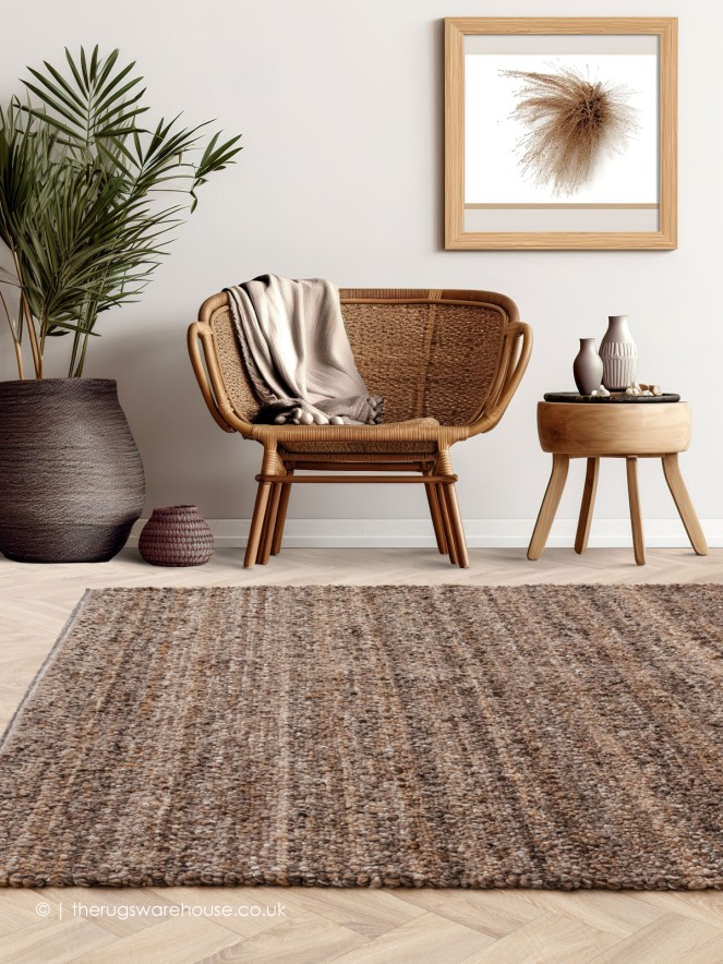 Abbus Brown Rug - 2