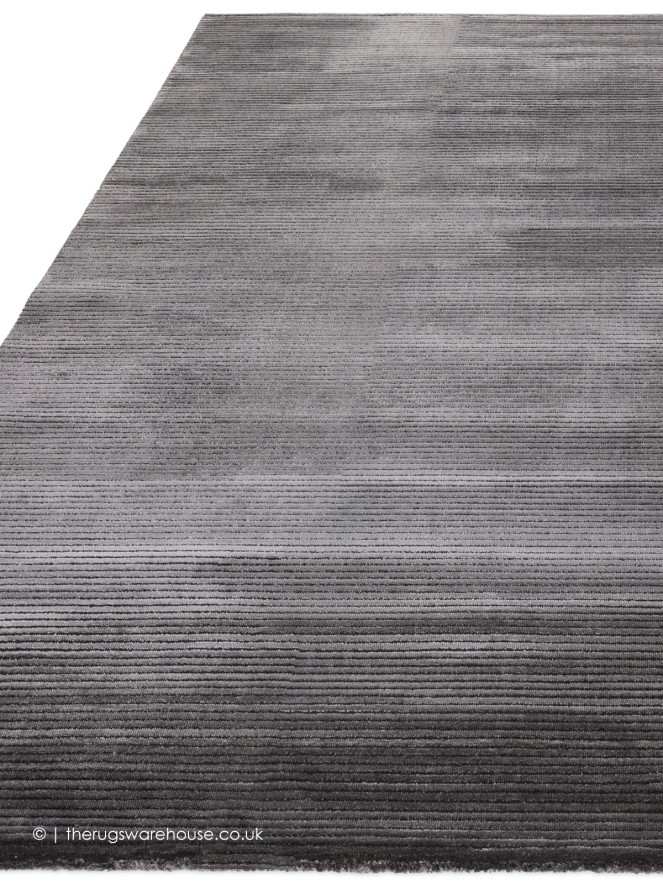 Kuza Stripes Charcoal Rug - 6