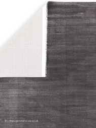 Kuza Stripes Charcoal Rug - Thumbnail - 4