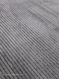 Kuza Stripes Charcoal Rug - Thumbnail - 5