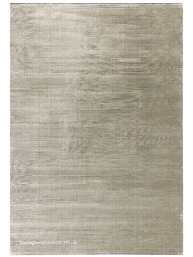 Kuza Stripes Khaki Rug - 7