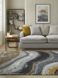 Amara Grey Bronze Rug - Thumbnail - 2