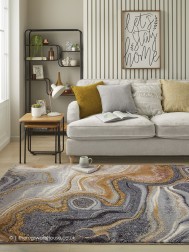 Amara Blue Bronze Rug - Thumbnail - 2