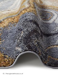 Amara Blue Bronze Rug - Thumbnail - 3