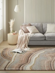 Amara Blush Grey Rug - Thumbnail - 2