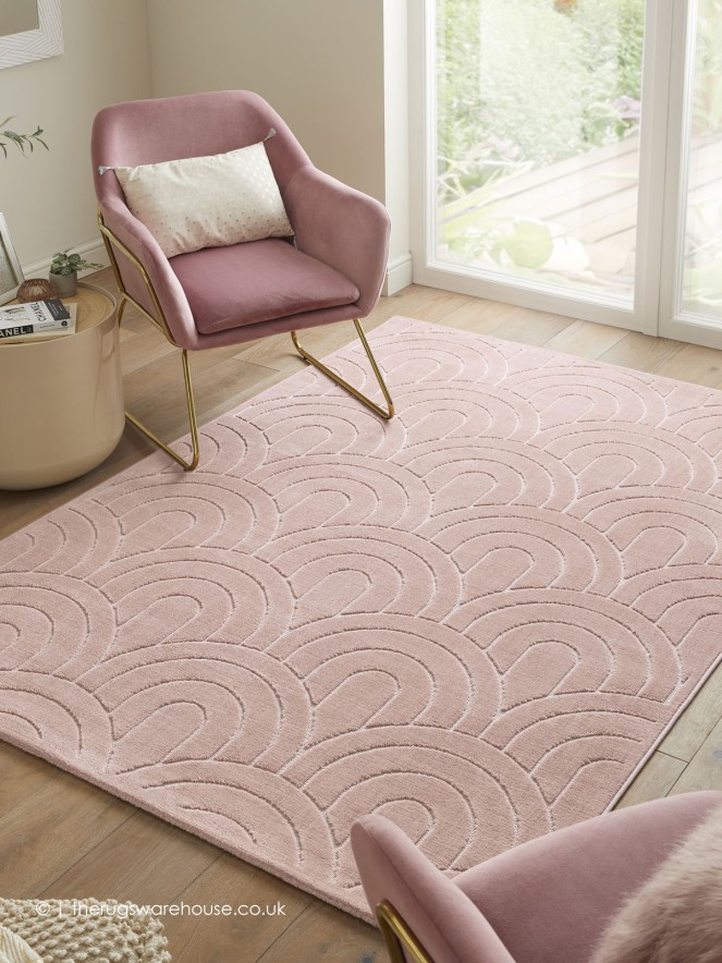 Nora Pink Rug - 2