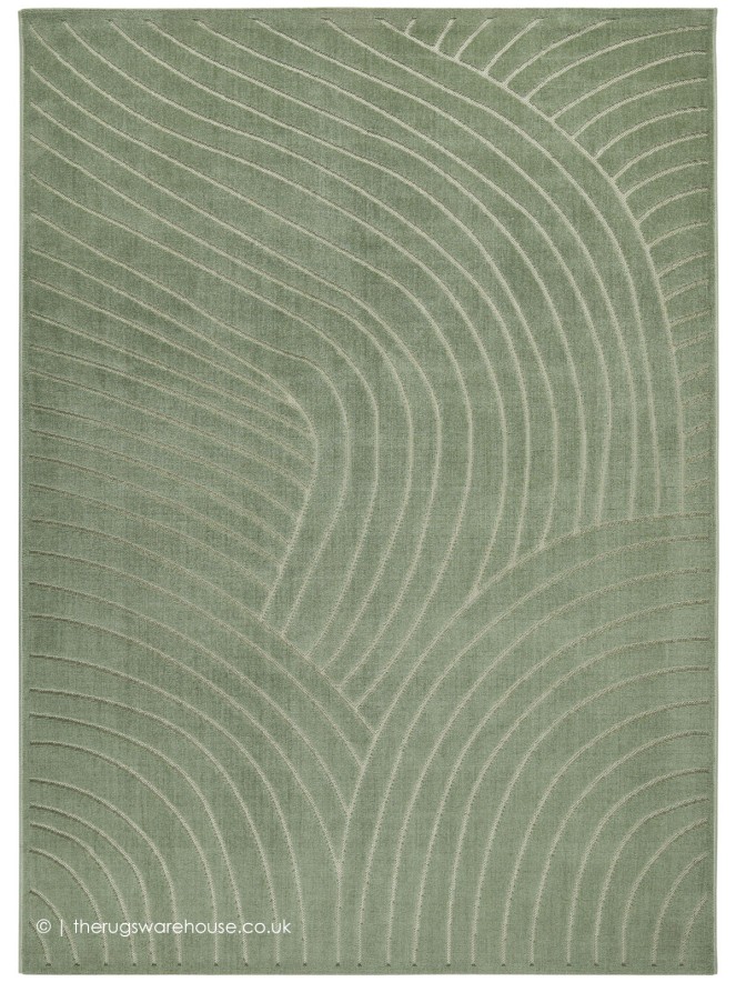 Reomante Green Rug - 6