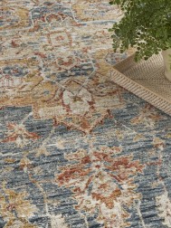 Sahar Oriental Blue Rug - Thumbnail - 3