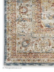 Sahar Oriental Blue Rug - Thumbnail - 4