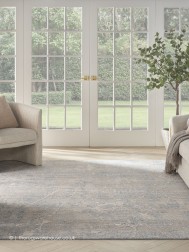 Exhale Beige Blue Rug - Thumbnail - 3