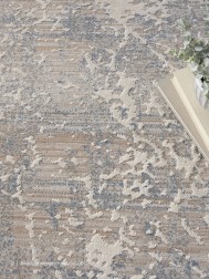 Exhale Beige Blue Rug - Thumbnail - 5