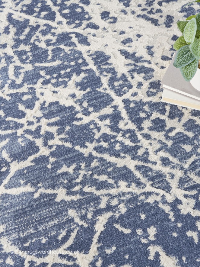 Exhale Navy Ivory Rug - 5