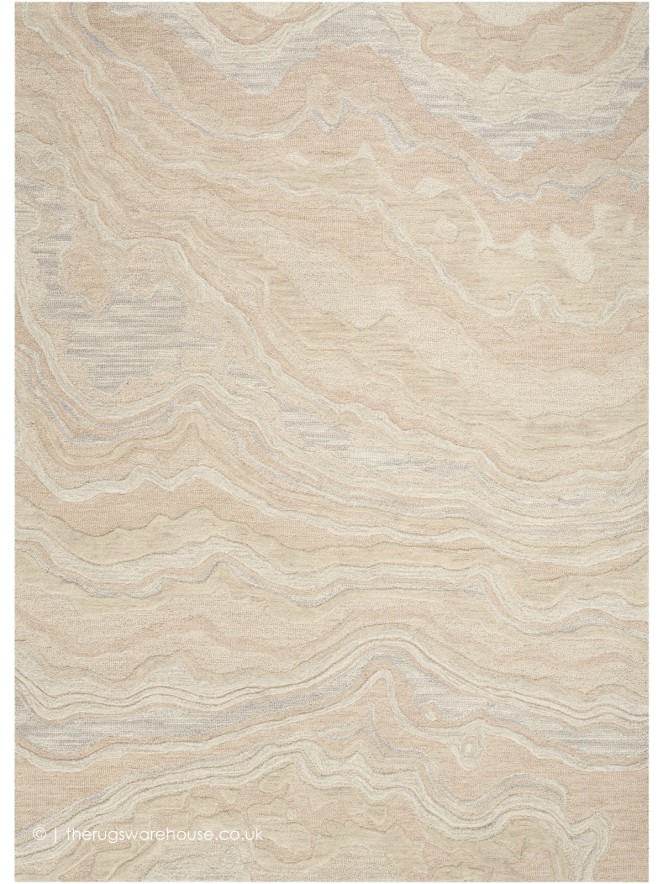 Graceful Beige Rug - 8