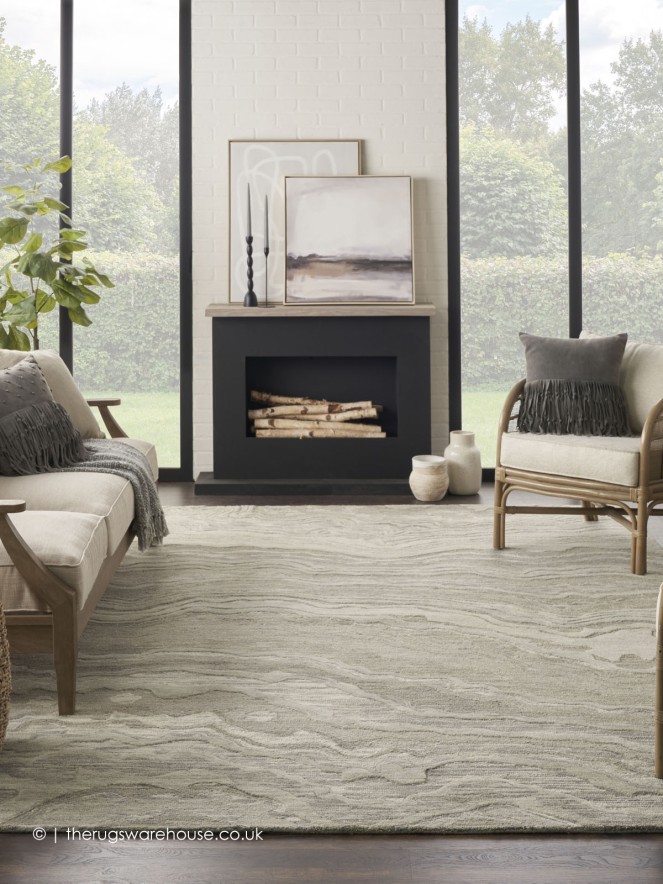 Graceful Grey Rug - 2