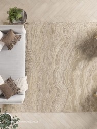 Graceful Taupe Rug - Thumbnail - 3