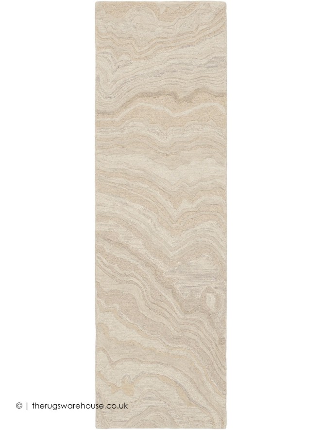 Graceful Beige Runner - 5