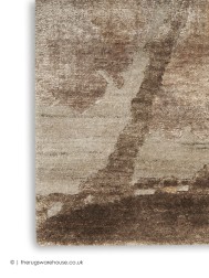 Silk Shadows Beige Silver Rug - Thumbnail - 7