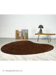 Comfy Bean Brown Rug - Thumbnail - 2