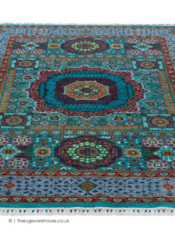 Fine Afghan 8474 Rug - 3