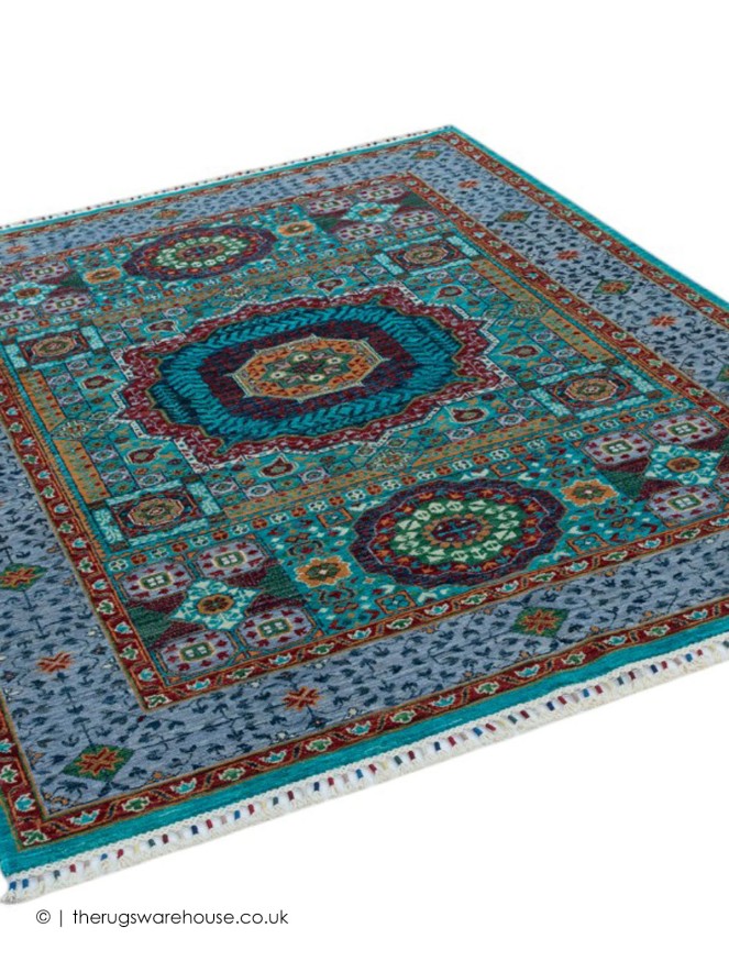 Fine Afghan 8474 Rug - 4