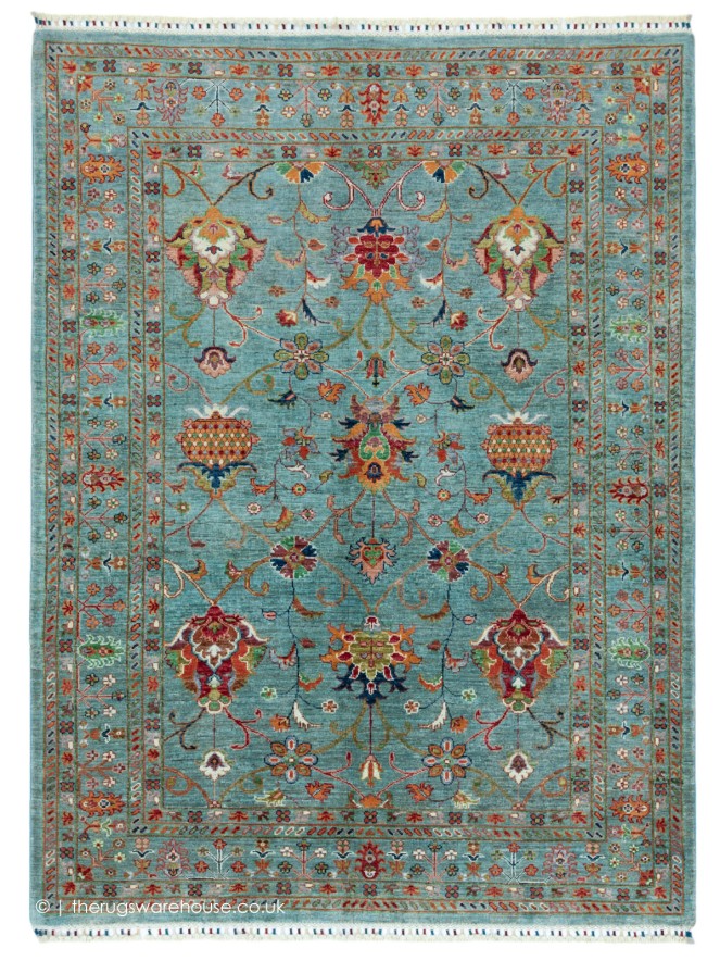 Fine Afghan 9025 Rug - 9