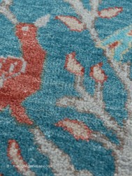 Peacock Blue Rug - Thumbnail - 8