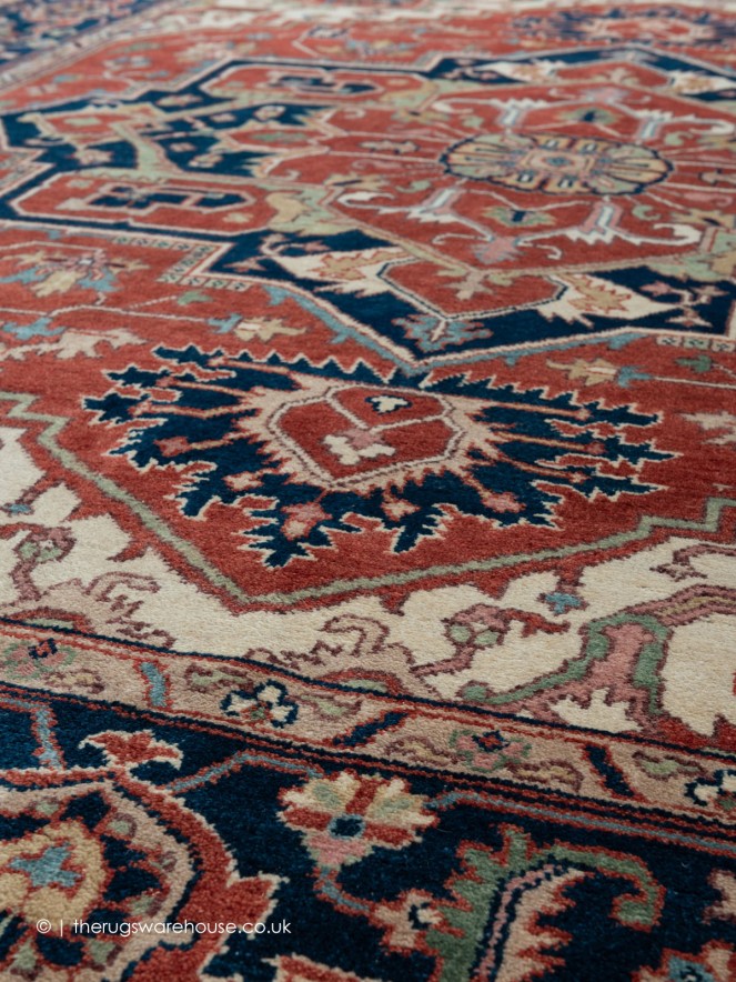 Indo Heriz 811 Rug - 6