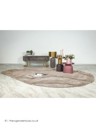 Milano Waves Beige Rug - Thumbnail - 2