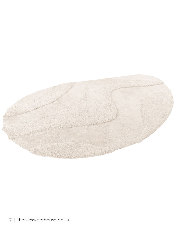 Milano Waves Ivory Rug - 5