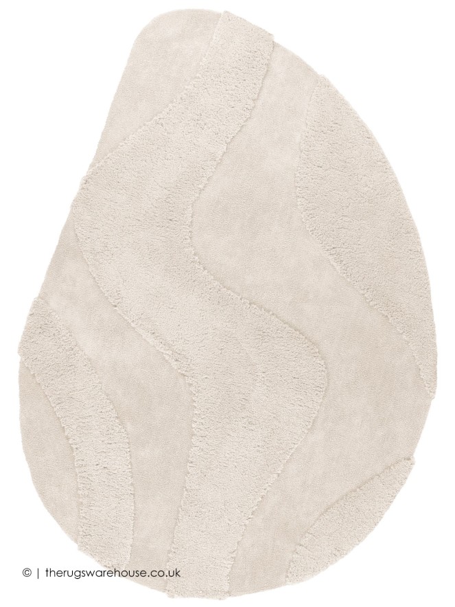 Milano Waves Ivory Rug - 6