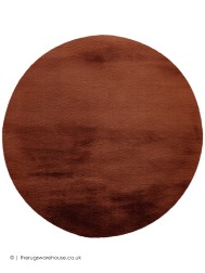 Heavenly Terracotta Circle Rug - Thumbnail - 6