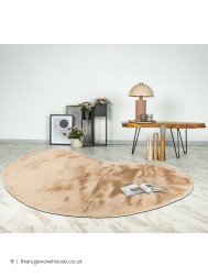 Heavenly Beige Bean Rug - Thumbnail - 2