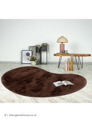 Heavenly Dark Taupe Bean Rug - Thumbnail - 2