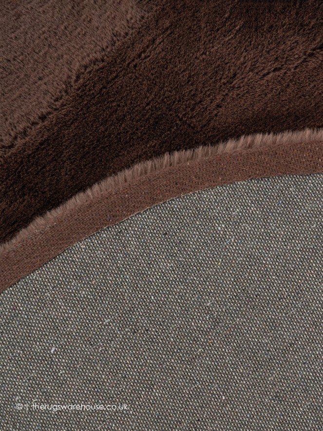 Heavenly Dark Taupe Bean Rug - 4