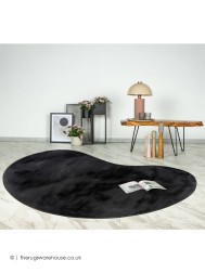 Heavenly Graphite Bean Rug - Thumbnail - 2