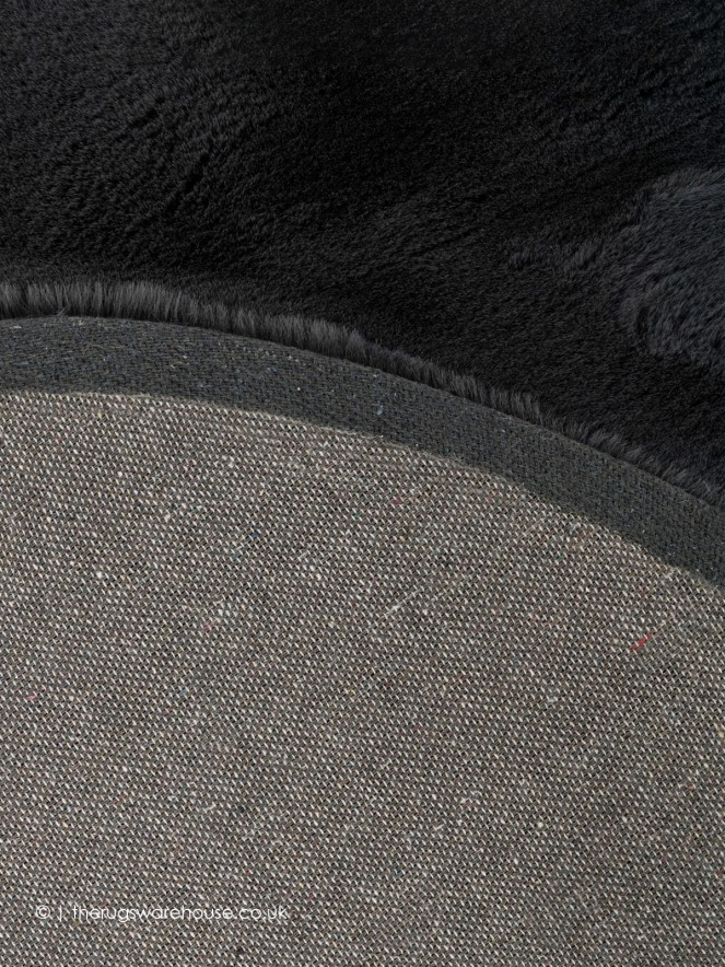 Heavenly Graphite Bean Rug - 4