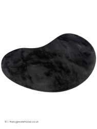 Heavenly Graphite Bean Rug - Thumbnail - 5