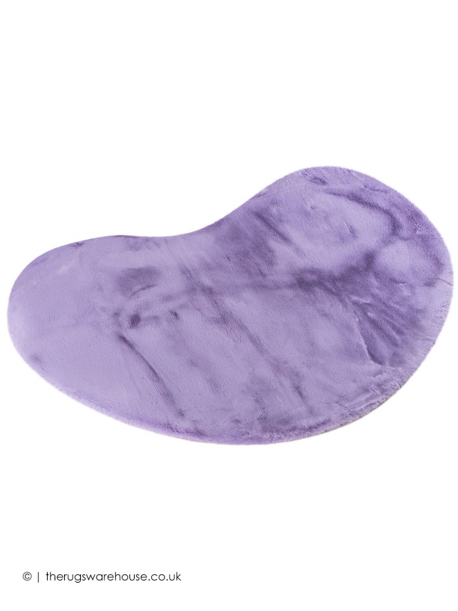 Heavenly Lavender Bean Rug - 5