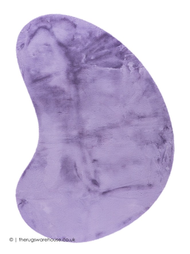 Heavenly Lavender Bean Rug - 6